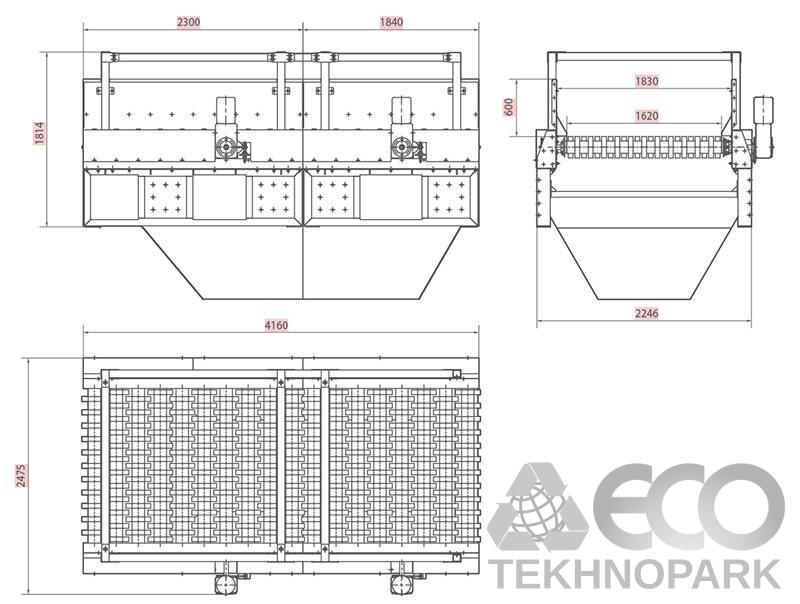 DS-4000 Rotary Screen