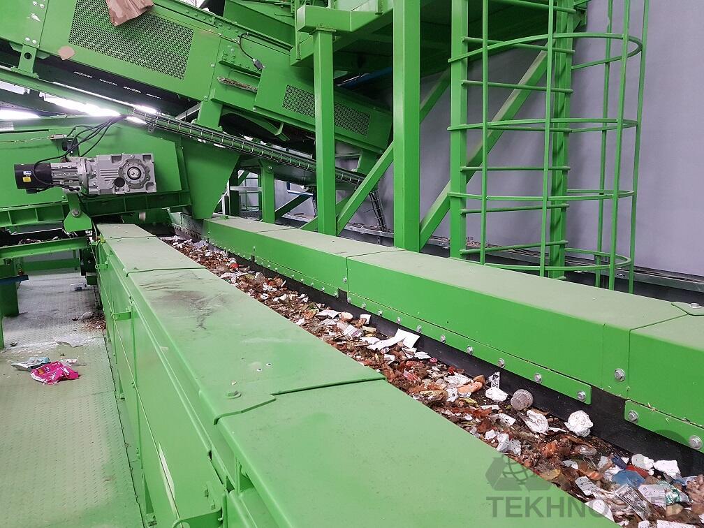 Belt Conveyor for Municipal Solid Waste (MSW)