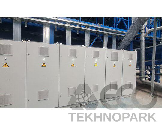 Control system (ACS) with control panels