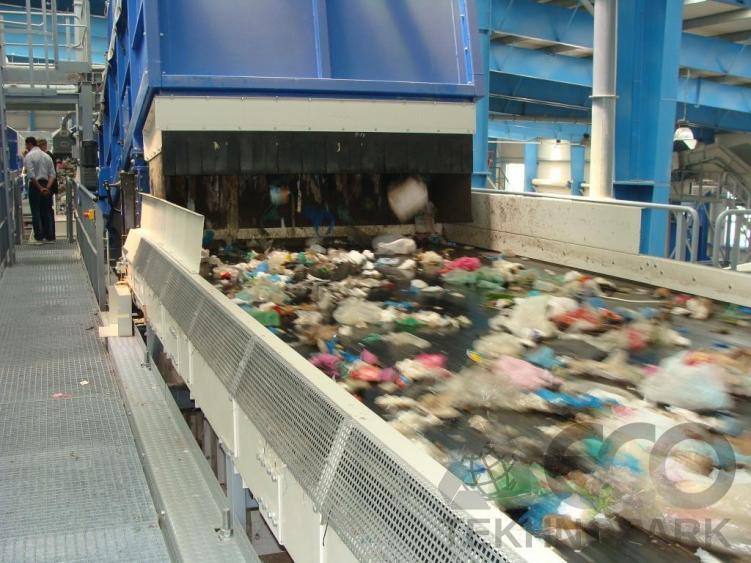 Automatic waste sorting complex