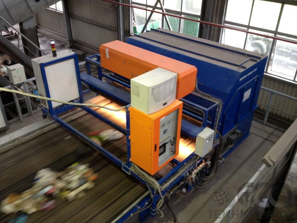 Automatic waste sorting complex