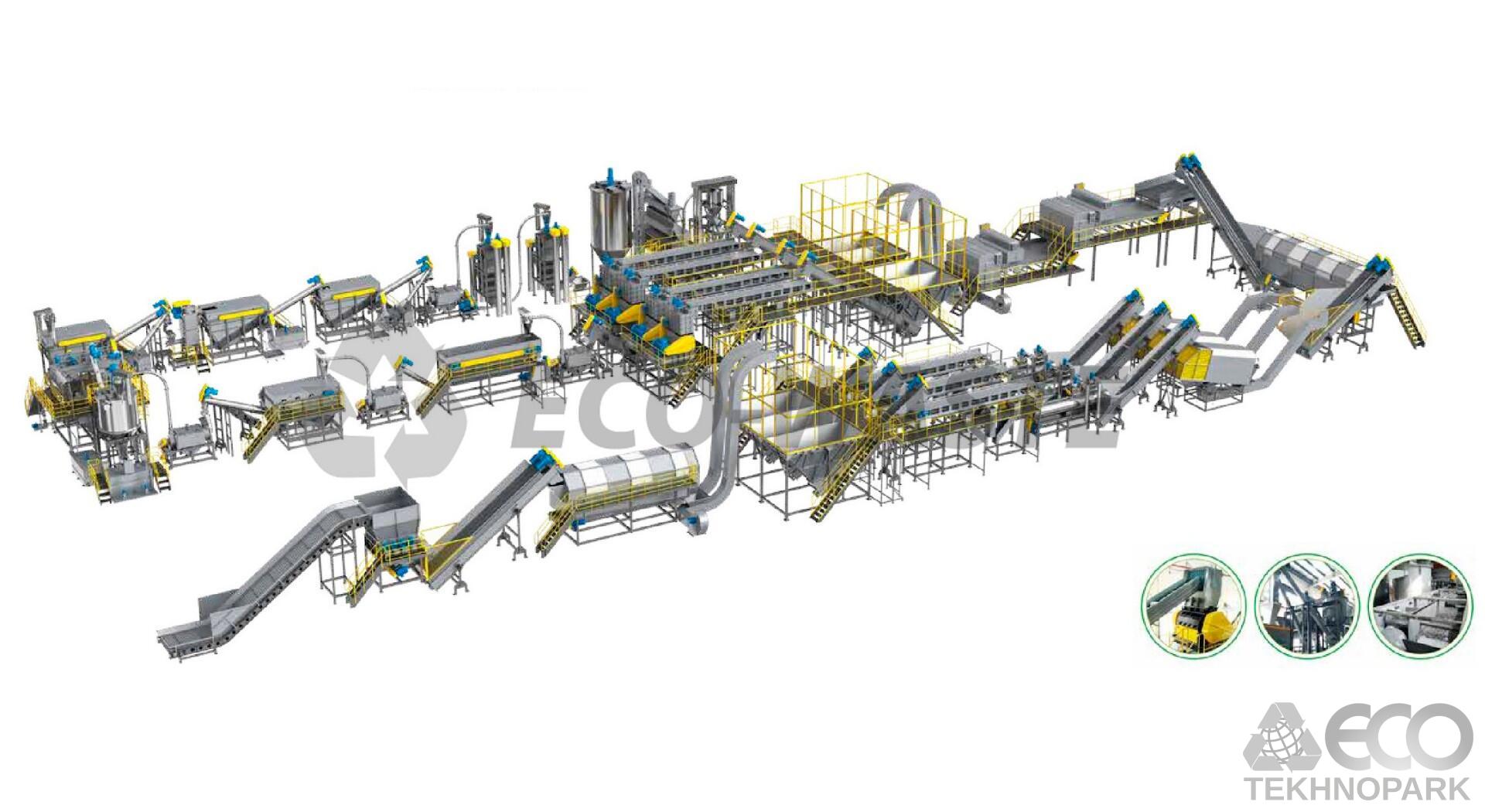 PET bottle washing line