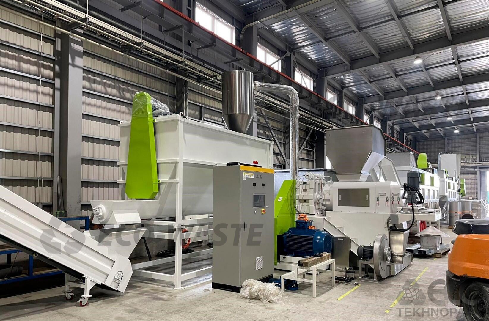 PET bottle washing line