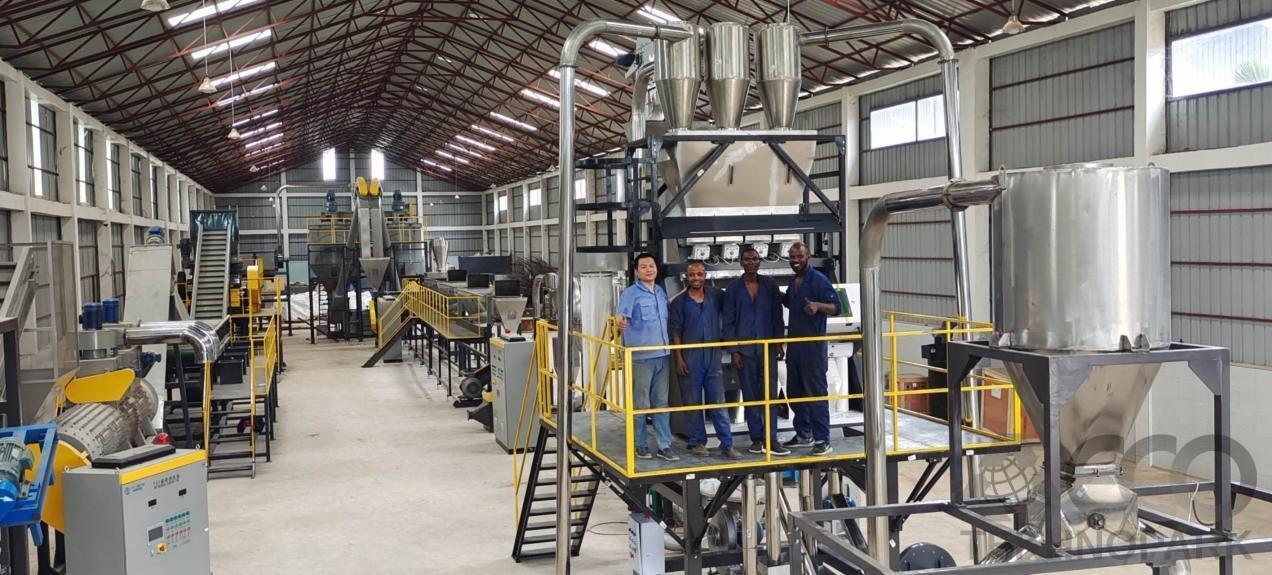 PET bottle washing line