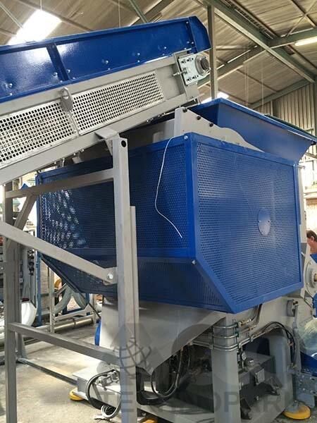 Solid waste shredder PTSW