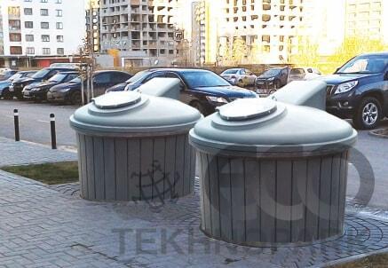Заглубленные контейнеры для ТКО
