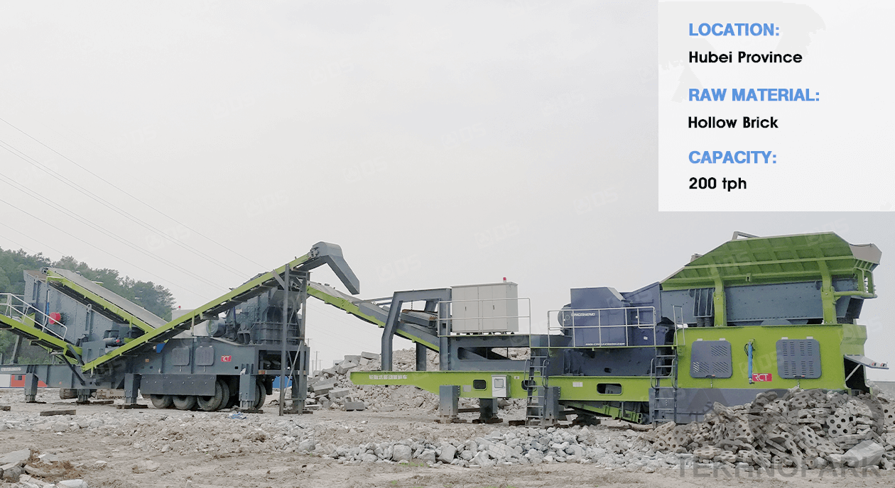 Mobile jaw crusher WJ