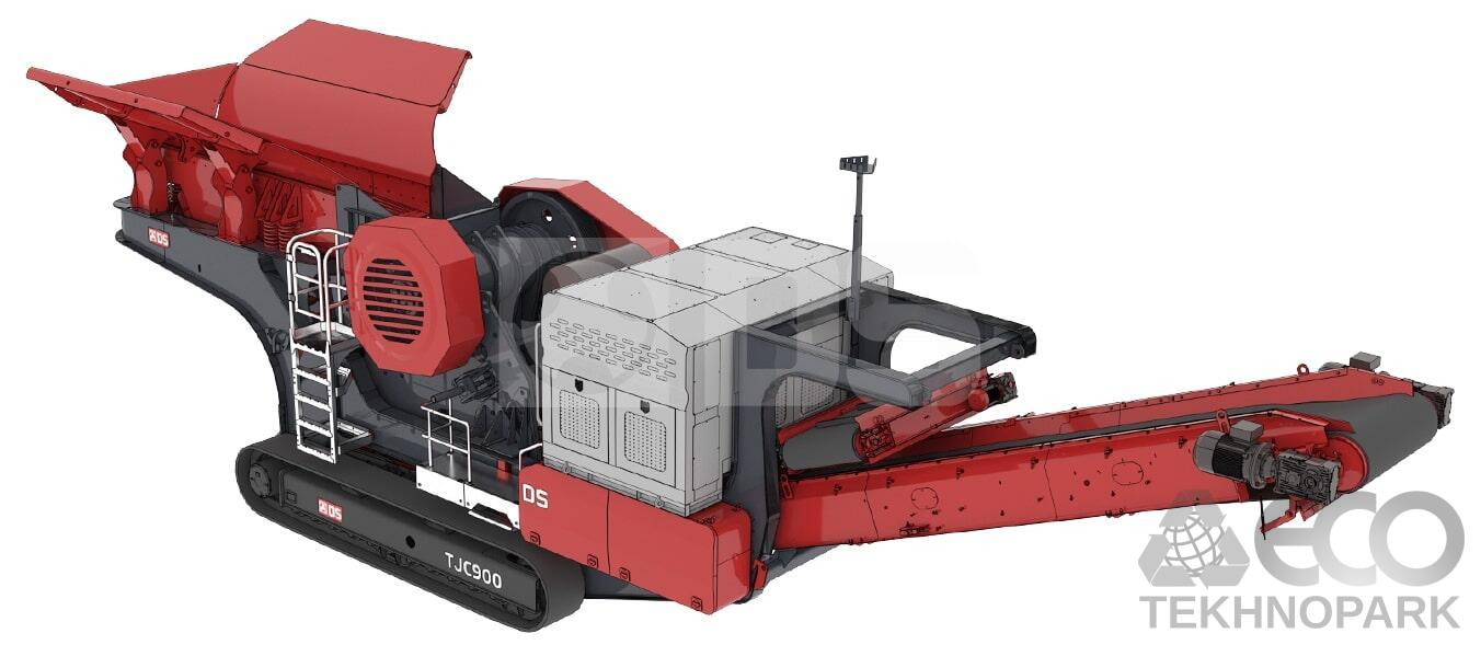 Tracked jaw crusher TJC