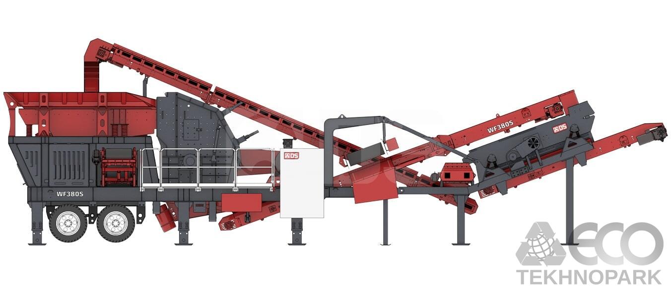 Mobile crushing and screening plant WLF