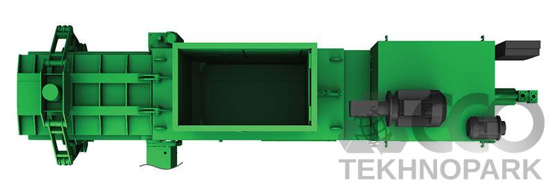 Automatic horizontal press for secondary raw materials GAP-85