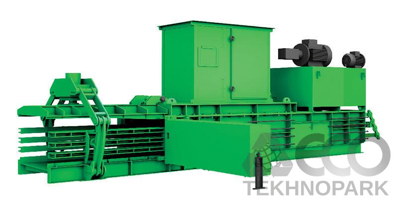 Automatic horizontal press for secondary raw materials GAP-85