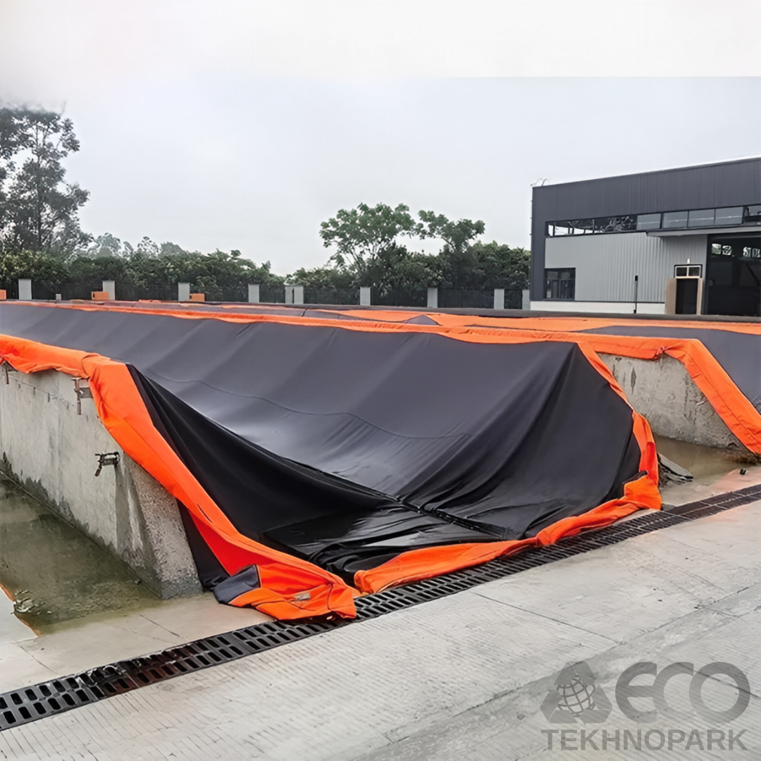 Membrane composting system