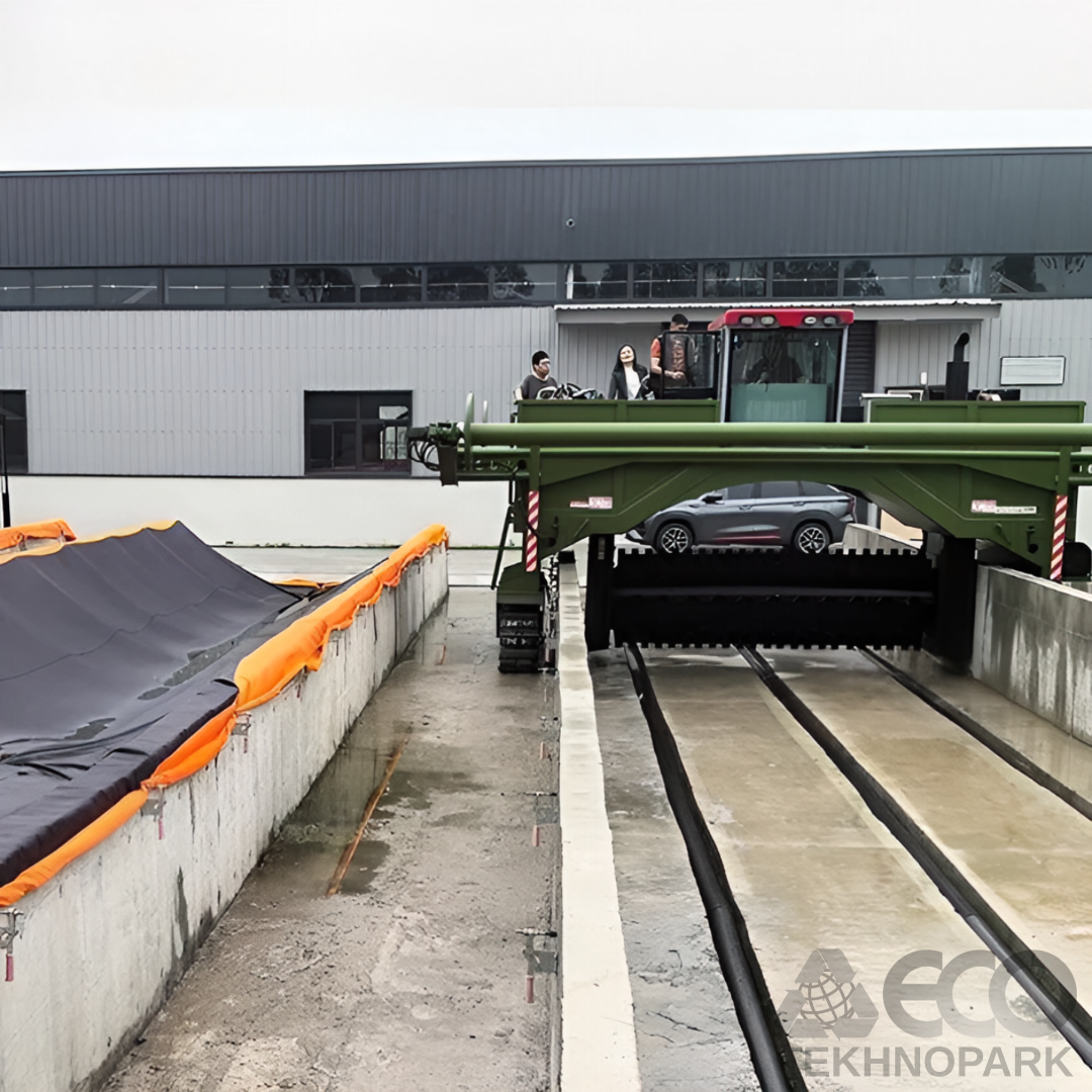 Membrane composting system