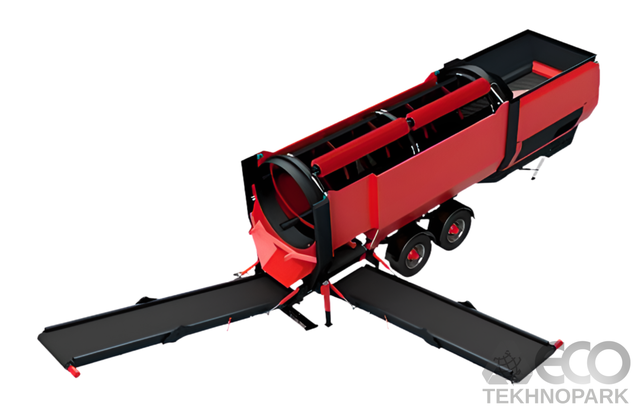 Mobile Trommel Screen / Separator MTS