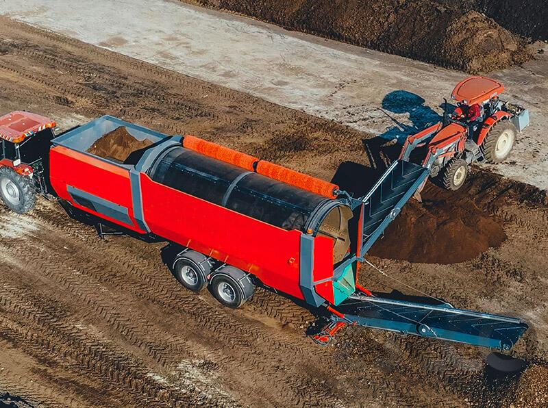 Mobile Trommel Screen / Separator MTS