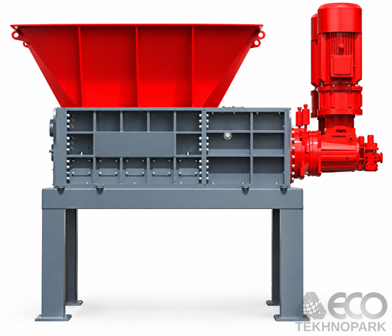 Four-Shaft Shredder