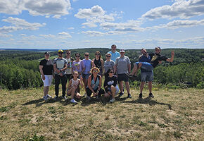 Team ECOTEKHNOPARK prefers active recreation!