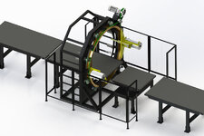 Waste wrapping machines