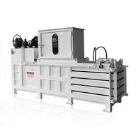 Полуавтоматический пресс для вторсырья XTY с закрытым тоннелем