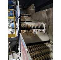 Disc separator for coarse fraction