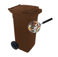 Контейнер для биомусора 120 л