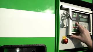 Sredder EP 5500 SHARK W-Tronic 2600 control panel