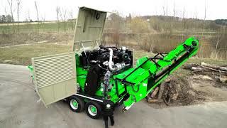 Sredder EP 5500 SHARK service position