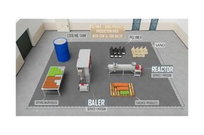 PPS Production Line Based on the PGM.2U-500 Baler