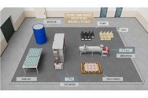 PPS Production Line Based on the PGM.2U-700 Baler
