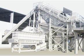 Automatic waste sorting complex