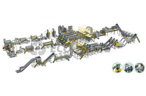 PET bottle washing line