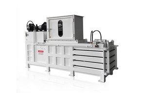 Semi-Automatic baler for recyclables