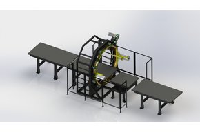 Solid waste baling press