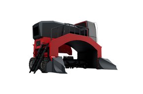 Self-propelled Windrow turner