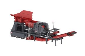 Mobile jaw crusher WJ