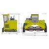 Crawler type compost turner миниатюра