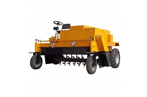 Moving type compost turner